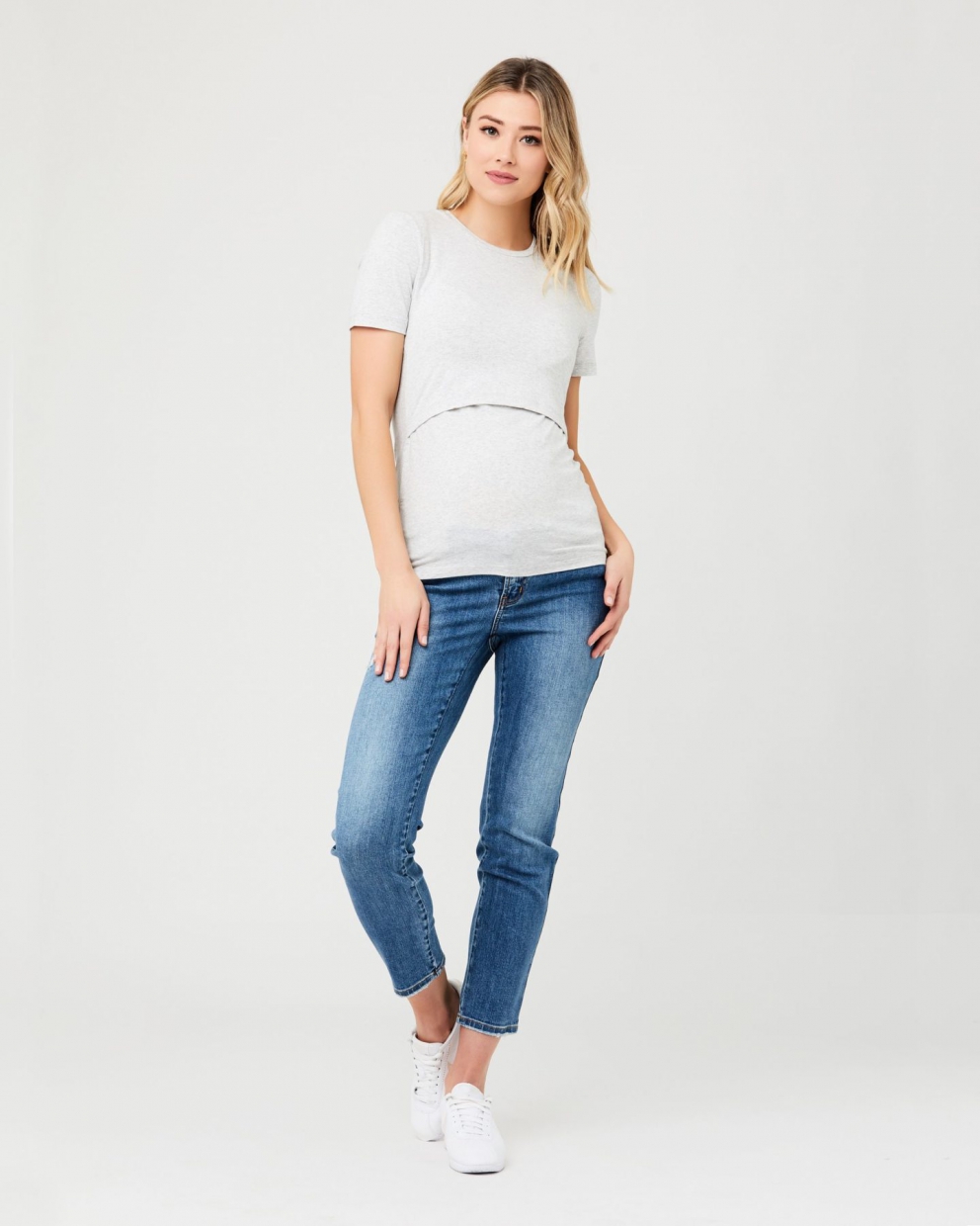 Dylan Distressed Maternity Jeans | 3 Bears
