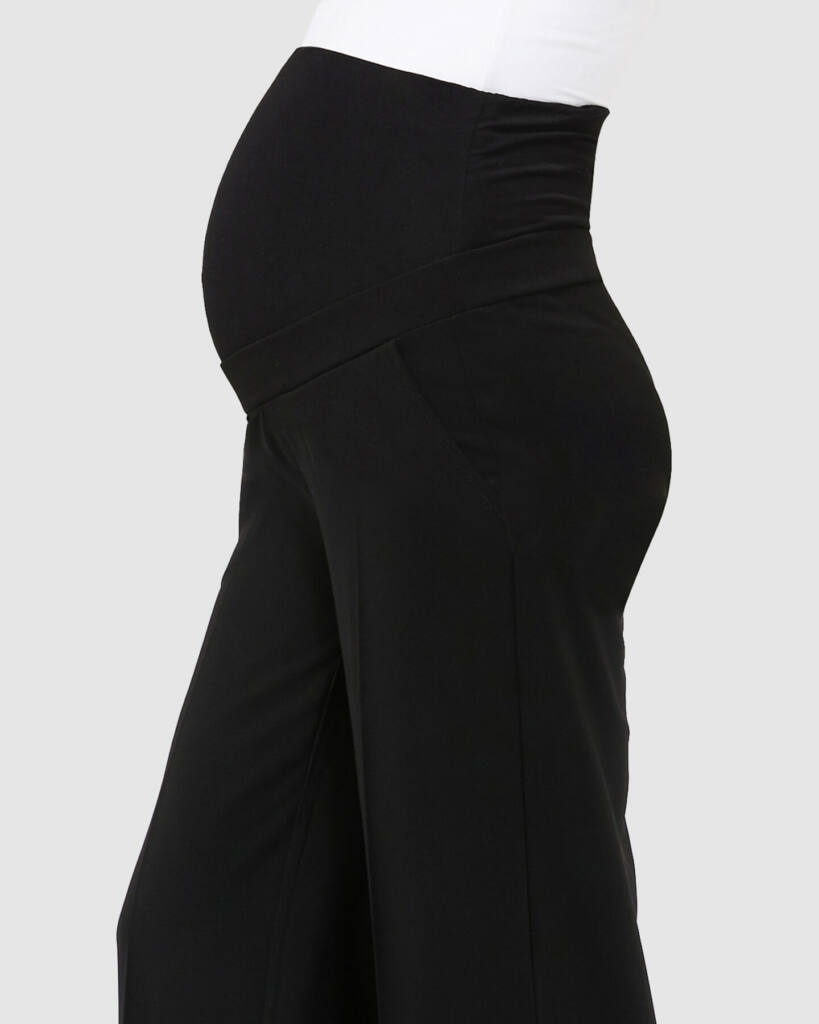 Plus Size Wid-leg Maternity Pants main image 0
