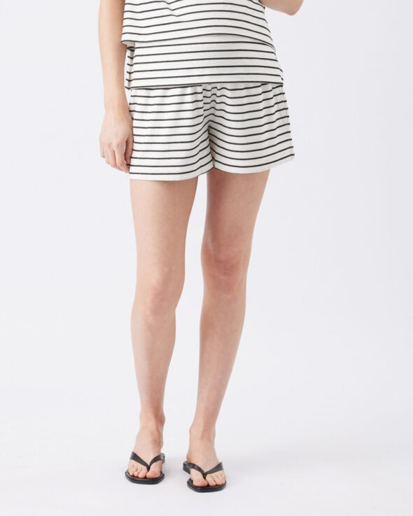 Jada Stripe Maternity Short - Image 3