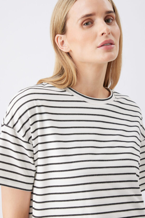 Jada Stripe Maternity & Nursing Tee