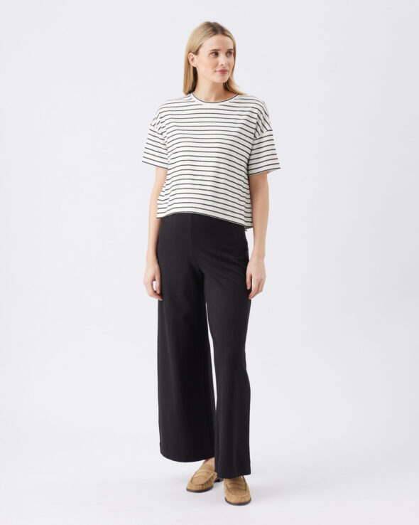 Jada Stripe Maternity & Nursing Tee - Image 8