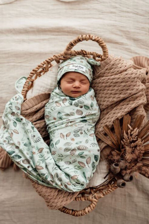 Jersey Wrap & Beanie - Daintree