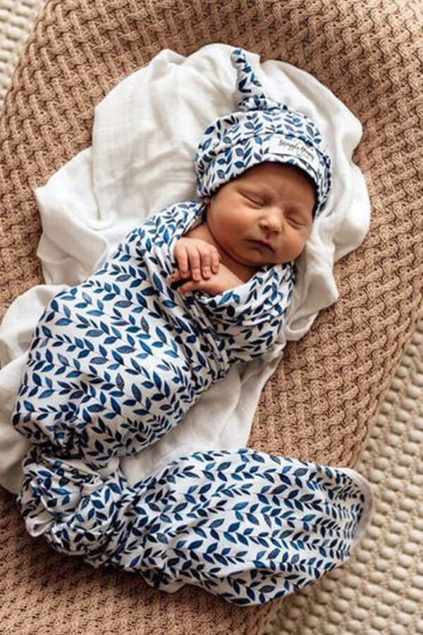 Jersey Wrap & Beanie- Nightshade