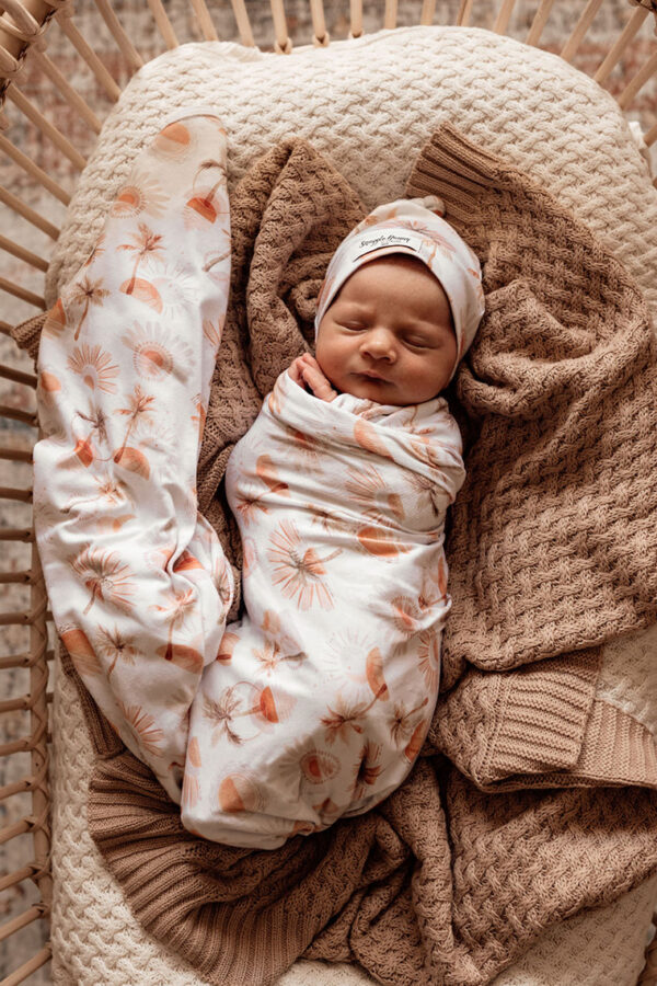 JERSEY WRAP & BEANIE – PARADISE