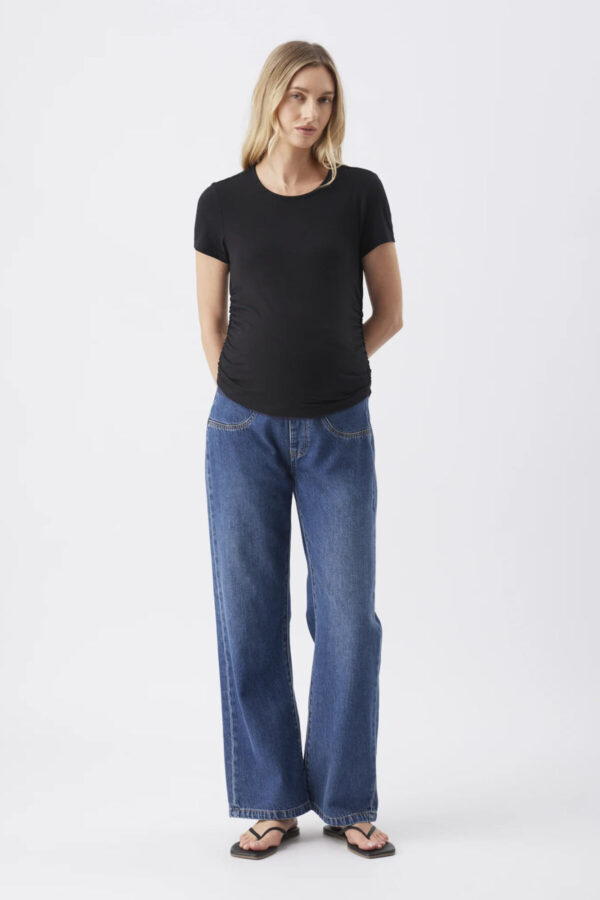 Billie Over Bump  Maternity Jean - Dark Wash